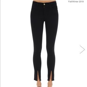 Frame le high skinny black size 26